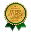 Angie's List Super Service Award 2014 emblem