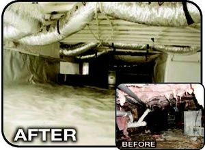 Crawlspace Renovation in New Hanover County, NC
